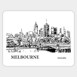 Melbourne Australia Sticker